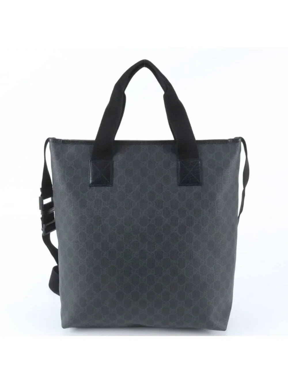 Gucci GG Supreme Leather 2-Way Shoulder Bag Crossbody Messenger Business